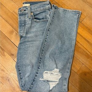 Levi's Light Blue Straight Leg Jeans